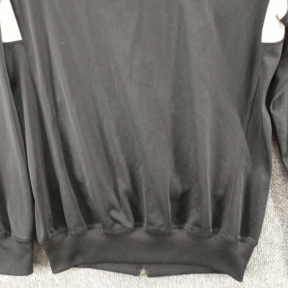 Nike Men's Full Zip Track Jacket Black Small Solid Eagles #4 Training Pockets - Picture 10 of 15